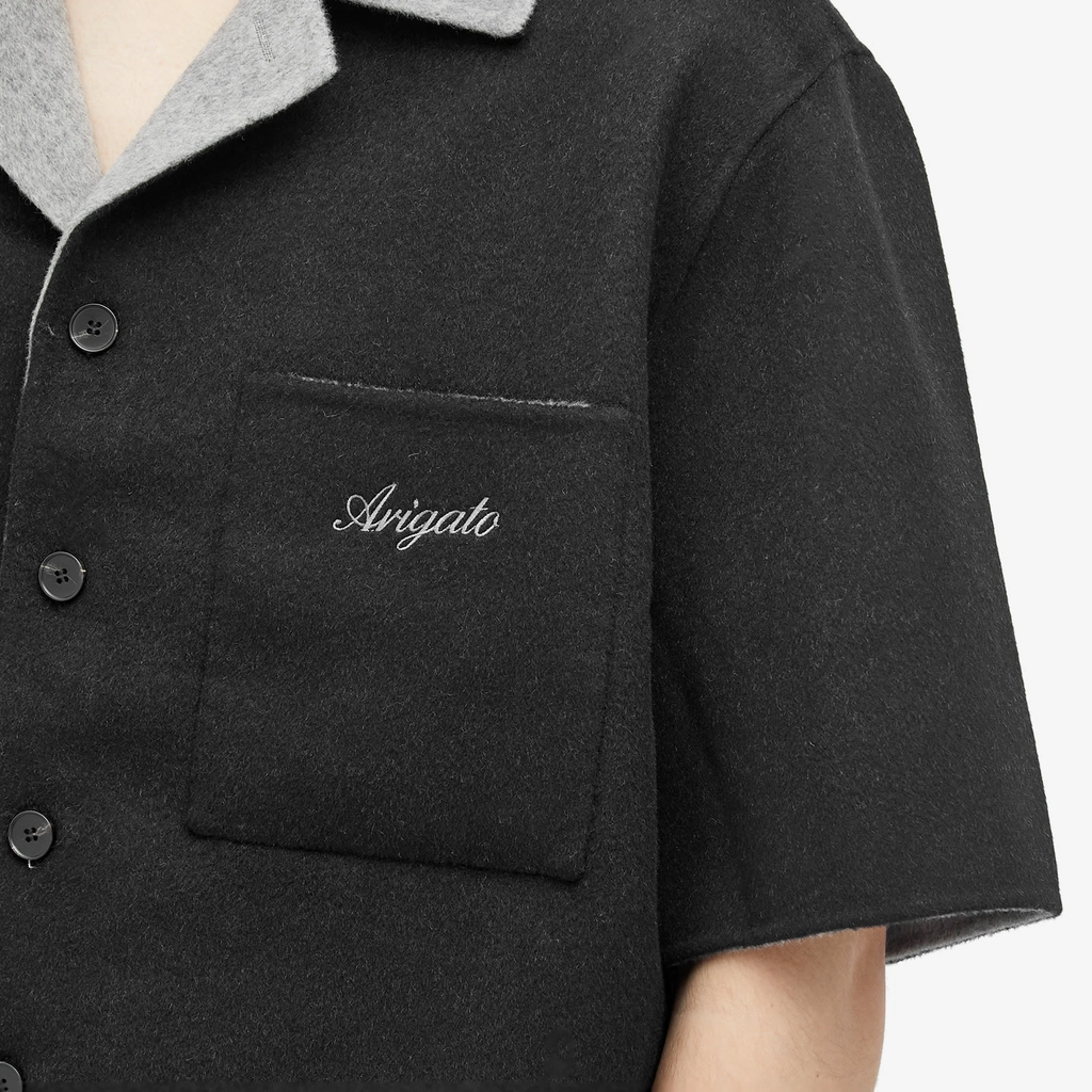 Axel Arigato Men's Holiday Shirt Black/Dark Grey
